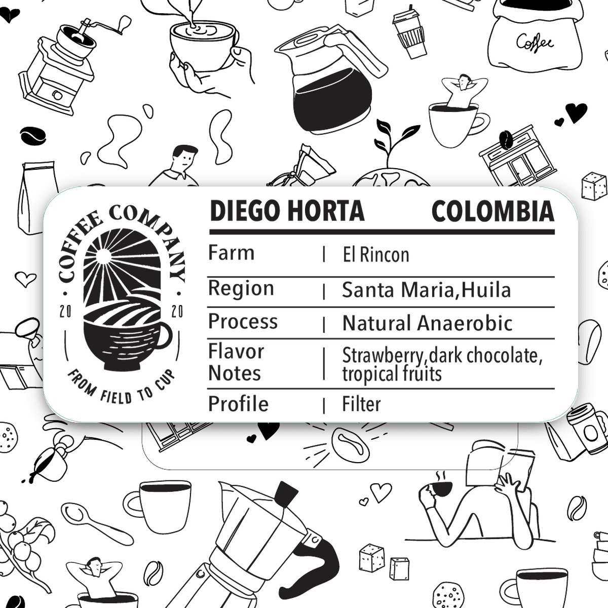 Diego Horta, Colombia